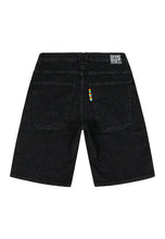 Lade das Bild in den Galerie-Viewer, Homeboy X-TRA BAGGY SHORTS WASHED BLACK
