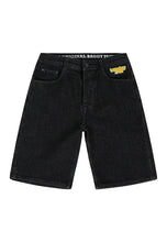 Lade das Bild in den Galerie-Viewer, Homeboy X-TRA BAGGY SHORTS WASHED BLACK