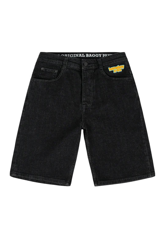 Homeboy X-TRA BAGGY SHORTS WASHED BLACK