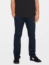 Lade das Bild in den Galerie-Viewer, Volcom FRICKIN MODERN STRETCH CHINO-HOSE - DARK NAVY