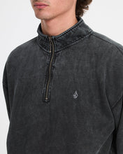 Lade das Bild in den Galerie-Viewer, Volcom - Single Stone Quarter Zip Sweatshirt - Light Acid Black