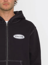 Lade das Bild in den Galerie-Viewer, Volcom - WORKARD ZIP KAPUZENPULLOVER - BLACK