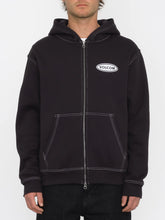 Lade das Bild in den Galerie-Viewer, Volcom - WORKARD ZIP KAPUZENPULLOVER - BLACK