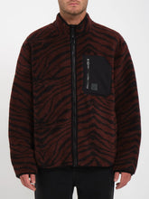 Lade das Bild in den Galerie-Viewer, Volcom - MUZZER FUZZAR ZIP SHERPA SWEATSHIRT - BITTER CHOCOLATE