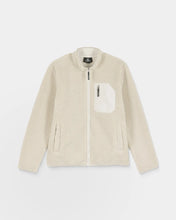 Lade das Bild in den Galerie-Viewer, Muzzer Fuzzar Zip Sherpa Sweatshirt - Stone