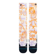 Lade das Bild in den Galerie-Viewer, CINDY LOU WHO SNOW OVER THE CALF SOCKEN