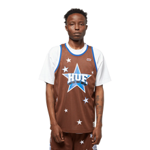 Lade das Bild in den Galerie-Viewer, HUF - ALL STAR BASKETBALL JERSEY - brown