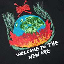 Lade das Bild in den Galerie-Viewer, Polar Skate Co. DEFAULT ZIP HOODIE | WELCOME TO THE NEW AGE - BLACK