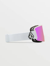Lade das Bild in den Galerie-Viewer, GARDEN MATTE WHITE GOGGLE - PINK CHROME