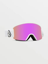 Lade das Bild in den Galerie-Viewer, GARDEN MATTE WHITE GOGGLE - PINK CHROME