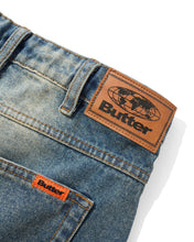 Lade das Bild in den Galerie-Viewer, Butter Goods - Relaxed Denim Jeans, Distressed Mid Blue