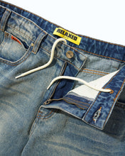 Lade das Bild in den Galerie-Viewer, Butter Goods - Relaxed Denim Jeans, Distressed Mid Blue