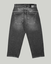 Lade das Bild in den Galerie-Viewer, Homeboy - x-tra BAGGY OUTLINES Denim Vintage Black
