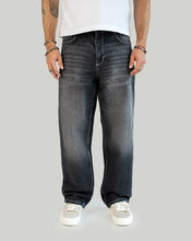 Lade das Bild in den Galerie-Viewer, Homeboy - x-tra BAGGY OUTLINES Denim Vintage Black
