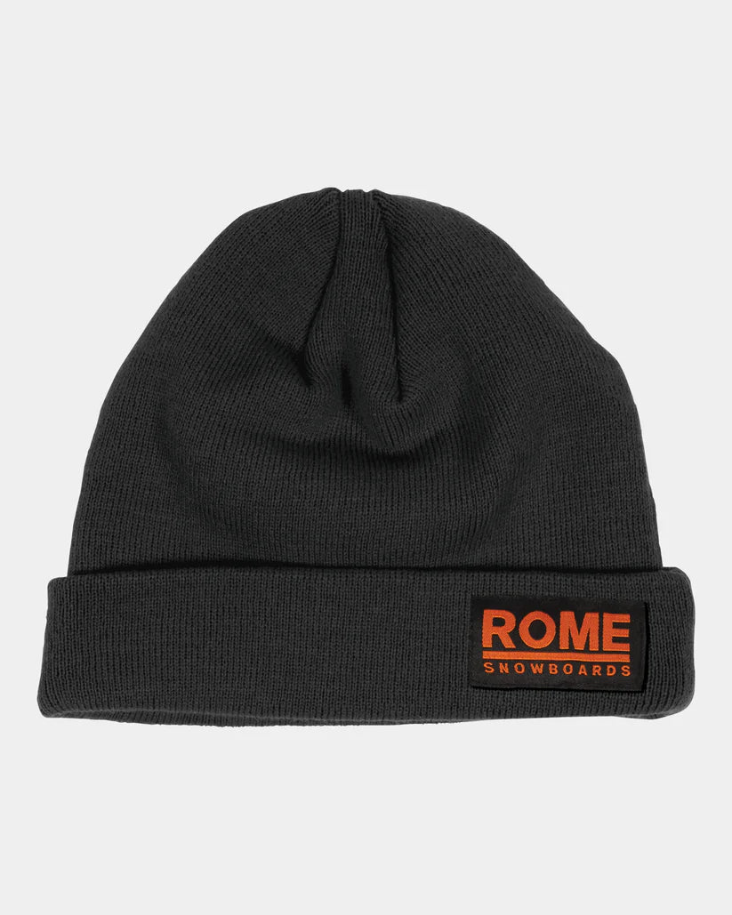 Rome - Logo Beanie Black OS