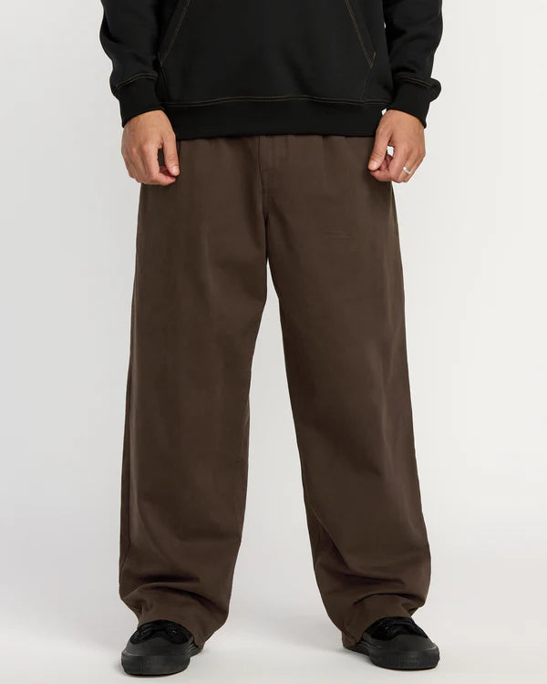 VOLCOM - Chillow Pleat Elastic Waist Pant