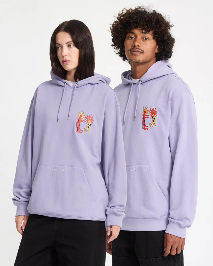 Volcom - Longo Cats Hoodie - Purple Ash