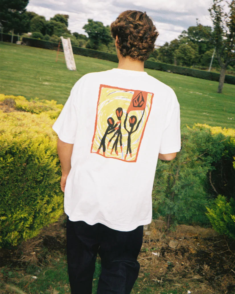 Volcom - Gonyvaders T-shirt - WHITE