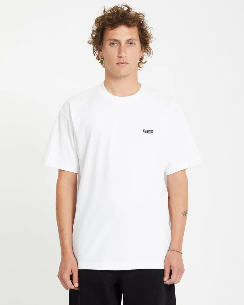 Volcom - Pistol Stone T-Shirt - White
