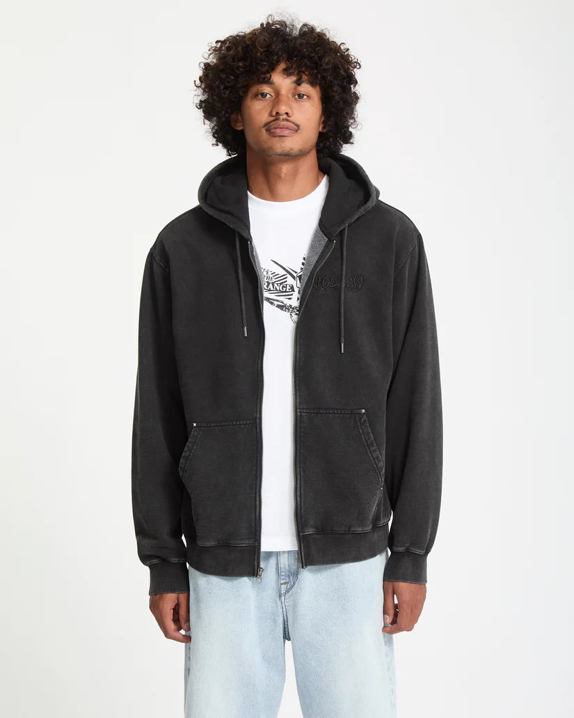 Volcom - Studder Zip Hoodie - Black