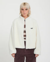 Lade das Bild in den Galerie-Viewer, VOLCOM - Wylding Out Sherpa Jacke - Off White

