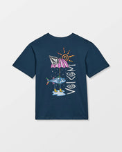 Lade das Bild in den Galerie-Viewer, Volcom - Sunfish T-Shirt - Dust Bowl Indigo - (KINDER)
