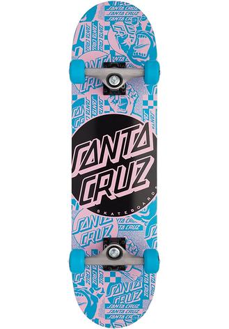 Skateboard-Complete Santa-Cruz Flier Dot Full Sk8 8.00