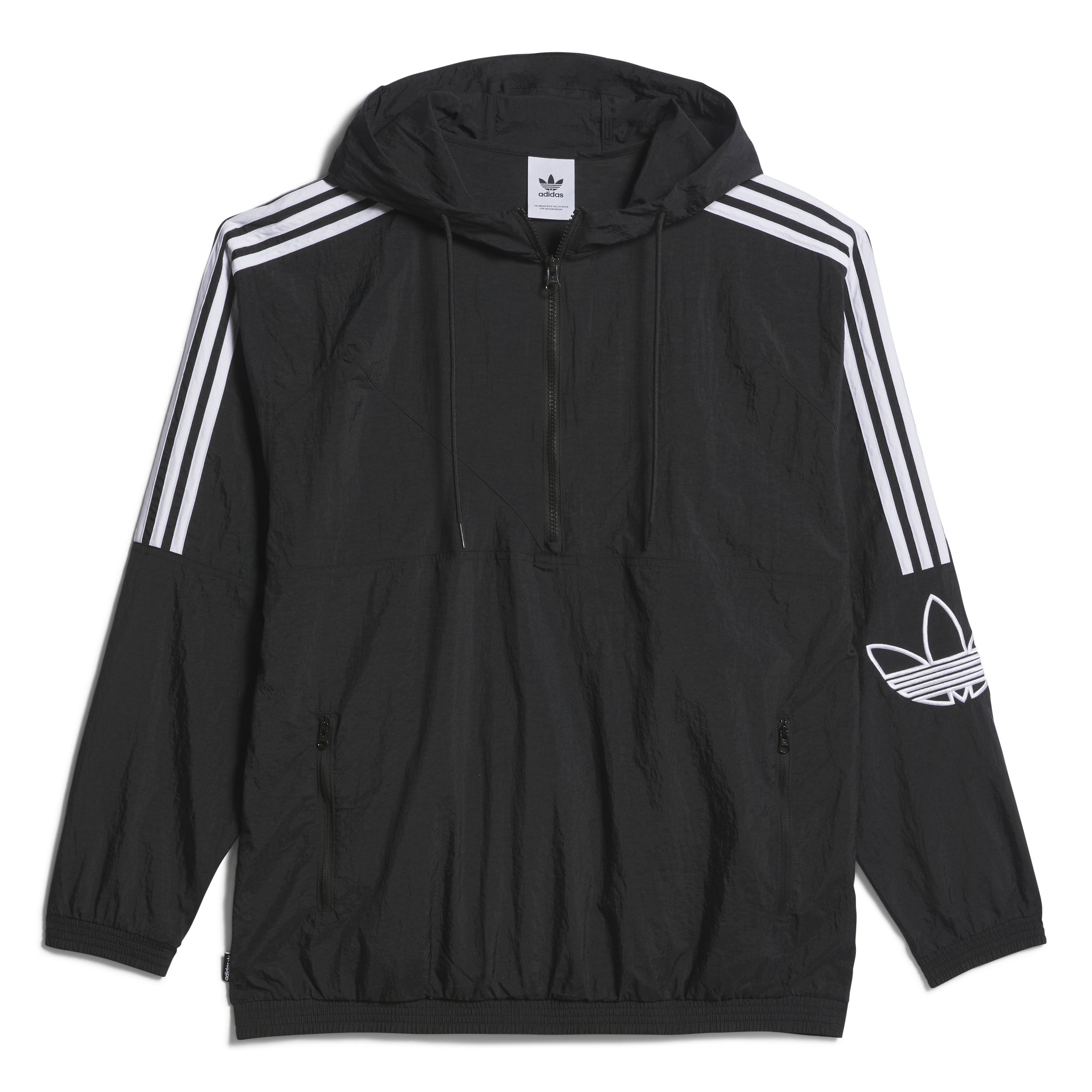 Adidas Skateboarding CL ANORAK JCKT Black a man Boardingstore