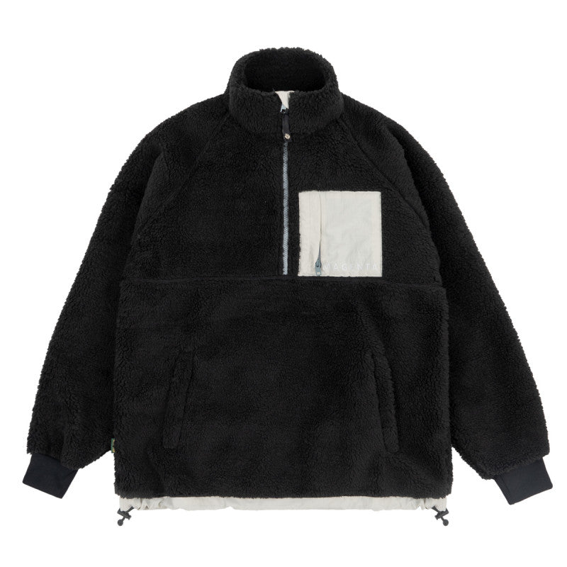 MAGENTA - MTN SHERPA HIGHNECK - BLACK
