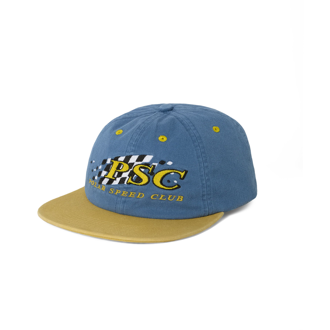 Polar Skate Co. - Michael Cap | Polar Speed Club - Blue/Yellow