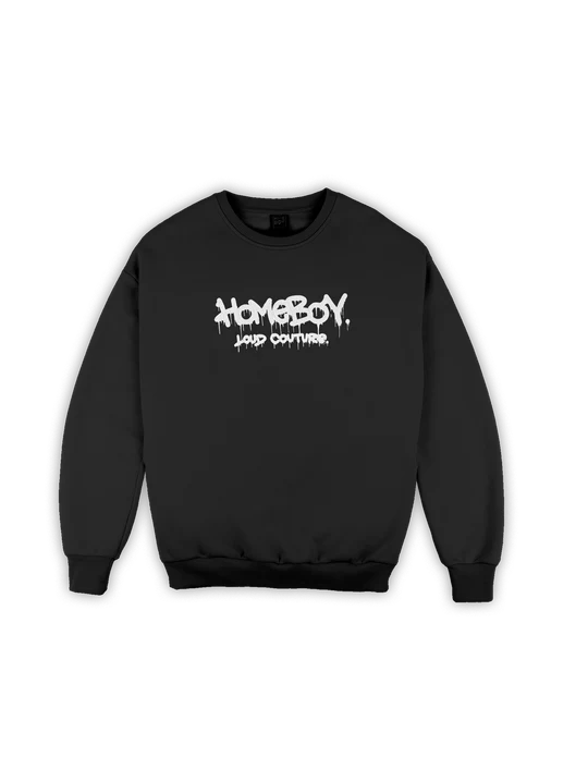 HOMEBOY - TAGGED Crew BLACK