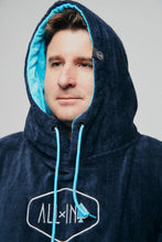 Lade das Bild in den Galerie-Viewer, ALL-IN Beach Crew V Poncho Blue/Surf
