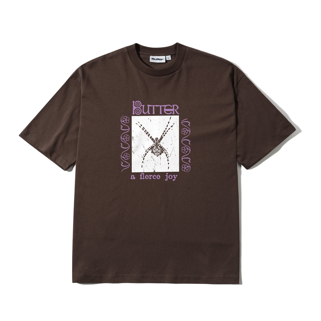Butter Goods - Fierce Joy Tee, Chocolate