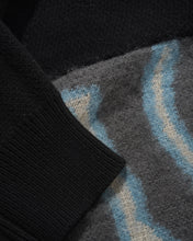 Lade das Bild in den Galerie-Viewer, Butter Goods - Beetle Zip-Thru Knit Sweater, Black
