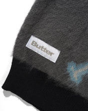 Lade das Bild in den Galerie-Viewer, Butter Goods - Beetle Zip-Thru Knit Sweater, Black
