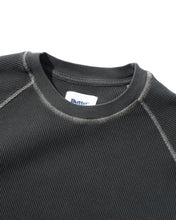 Lade das Bild in den Galerie-Viewer, Butter Goods - Waffle L/S Top, Washed Black
