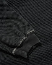 Lade das Bild in den Galerie-Viewer, Butter Goods - Waffle L/S Top, Washed Black
