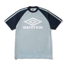Lade das Bild in den Galerie-Viewer, Butter Goods - Diamond Logo Raglan Tee, Slate / Navy
