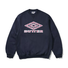Lade das Bild in den Galerie-Viewer, Butter Goods-Diamond Applique Crewneck, Navy
